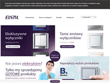 Tablet Screenshot of elstyl.pl